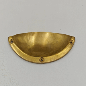 Unlacquered Brass Cup Pulls